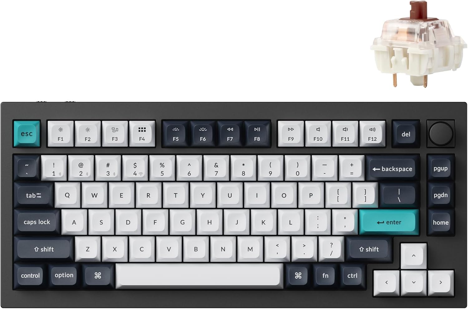 Keychron Q1 Max 75% mechanical keyboard